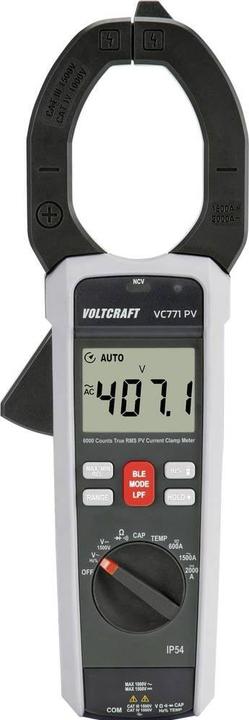 Produktbild Voltcraft VC771 PV Stromzange (K) (CAT IV 1000V, Zangenstrommesser)
