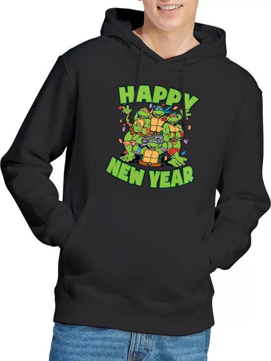 Produktbild Teenage Mutant NT Kapuzenpullover Neujahr (M)