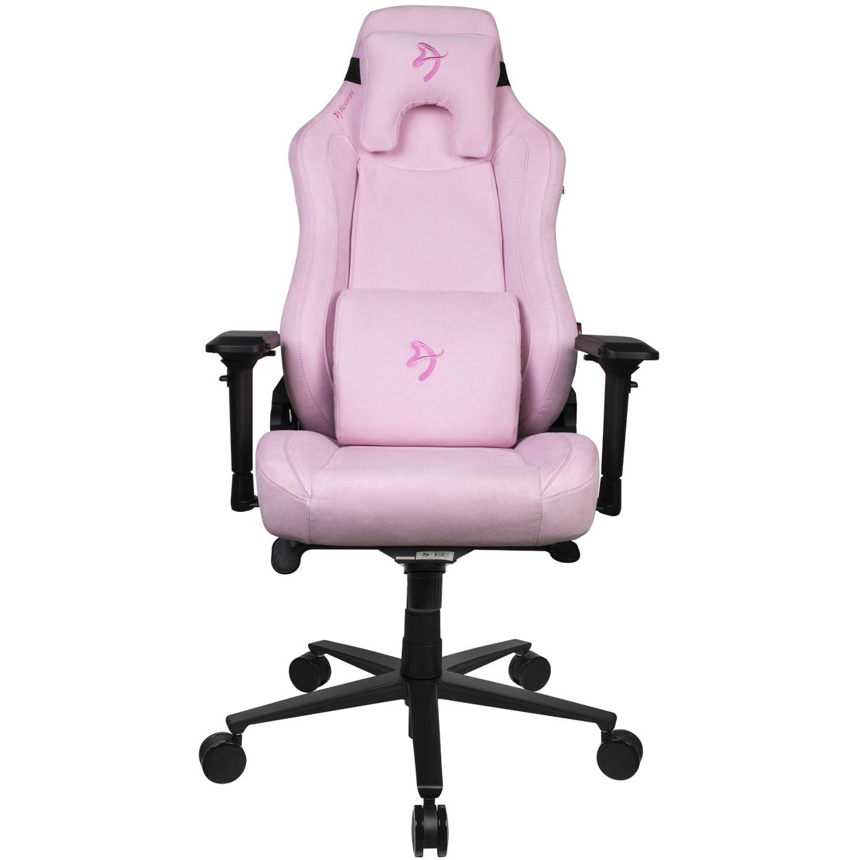Arozzi Tessuto Vernazza Supersoft, Sedia gaming, Pink