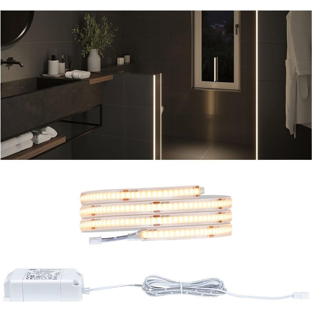 Thumbnail - Paulmann, LED Streifen, LumiTiles (Warmweiss, 100 cm, Indoor)