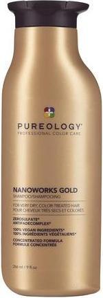 Produktbild PUREOLOGY Nanoworks Gold Shampoo for Fine, Very Dry, Colour-Treated Hair (Flüssiges Shampoo)