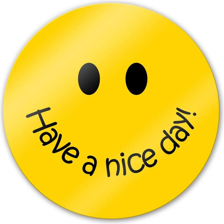 Immagine prodotto Trenddeko Smiley - rotondo (Ø 30 cm)