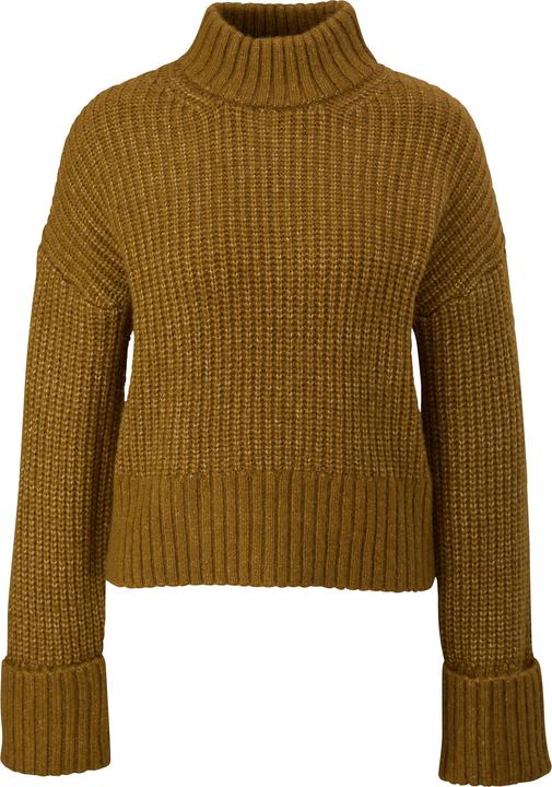 Produktbild s.Oliver Strickpullover Strickpullover mit Rollkragen (S, XS)
