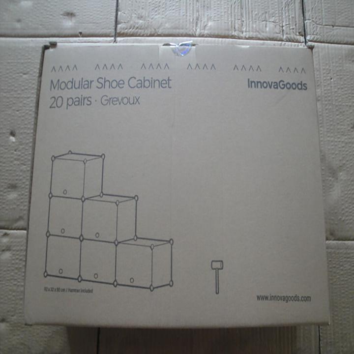 Actual product image InnovaGoods Portable modular shoe rack