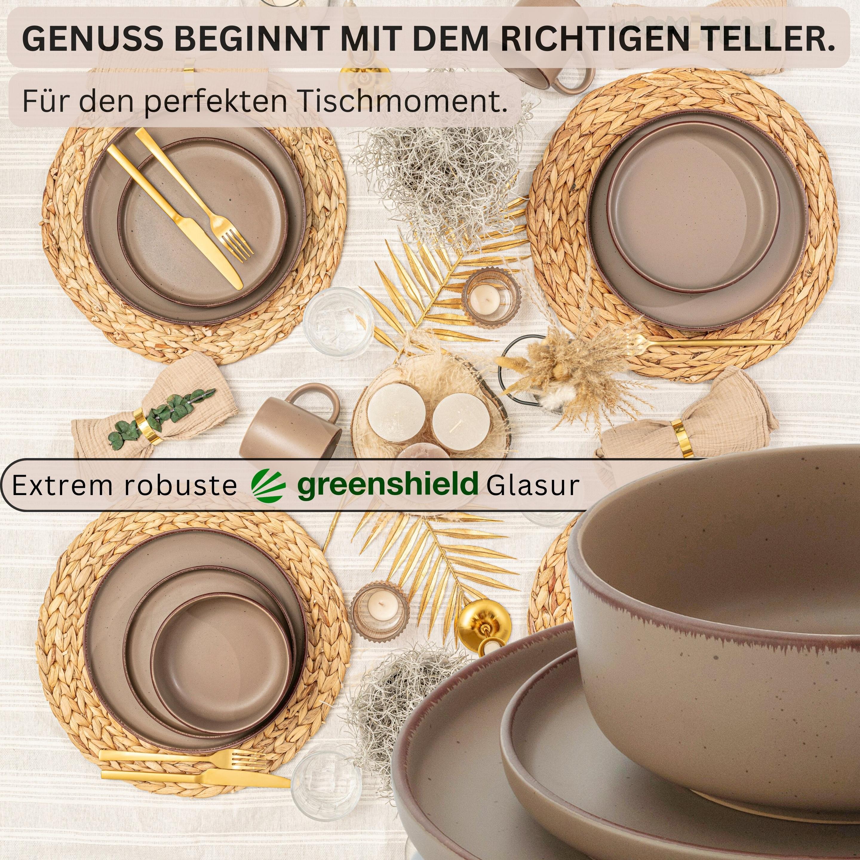 Thumbnail - Sänger, Geschirrset, Kombiservice Bombay Oak (20 Stück)