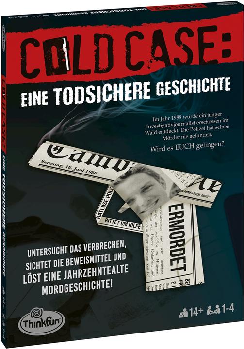 Immagine prodotto Thinkfun Cold Case: una storia sicura (Tedesco)