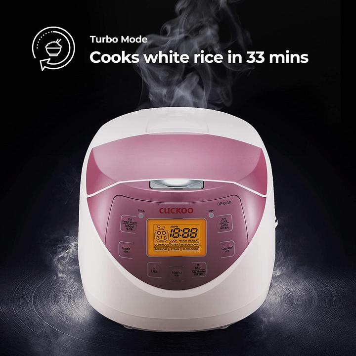 Actual product image Cuckoo Rice Cooker CR-0631F