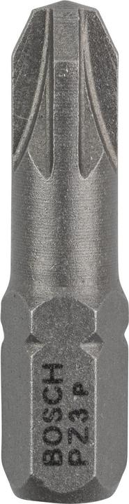 Actual product image Bosch Professional Zubehör Screwdriver bit extra-hard PZ 3, 25 mm, pack of 25 (Cross Pozidriv PZ M3)