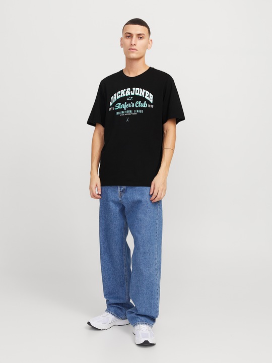 Actual product image Jack & Jones Jjelogo Tee Ss O-Neck 2 Col Ss25 Sn (XL)