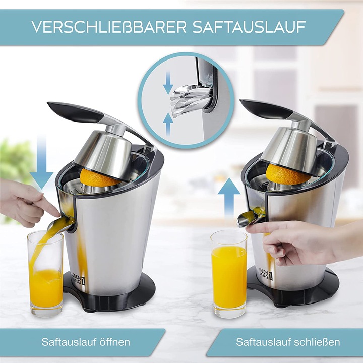 Actual product image Lebenlang Orange juicer