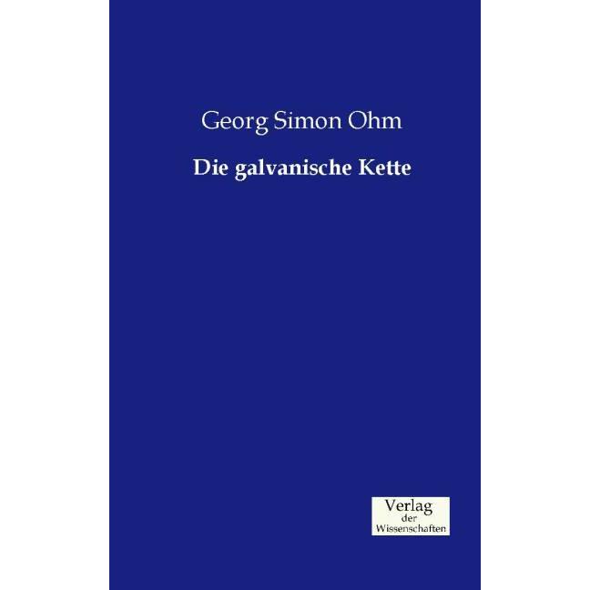 Die galvanische Kette, Fachbücher