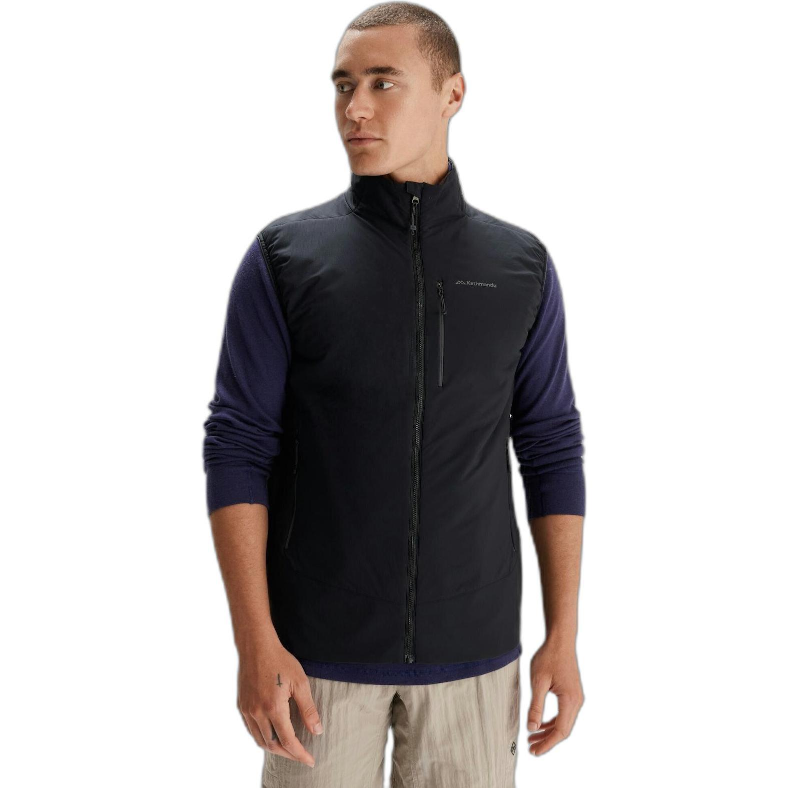 Kathmandu, Herren, Weste, weste kathandu seeker prialoft active, Schwarz, (M)