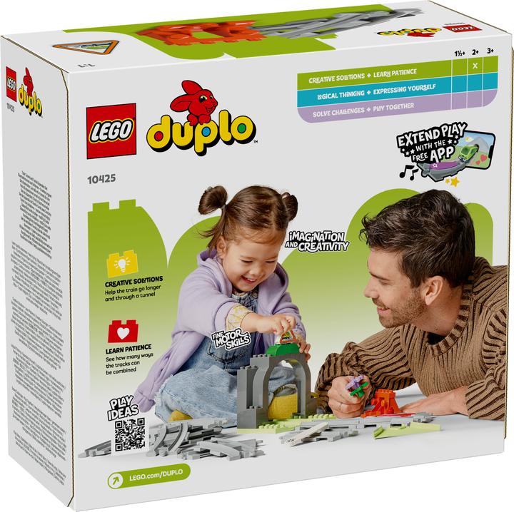 Image du produit LEGO Tunnel ferroviaire et rails - Kit d'extension (10425)
