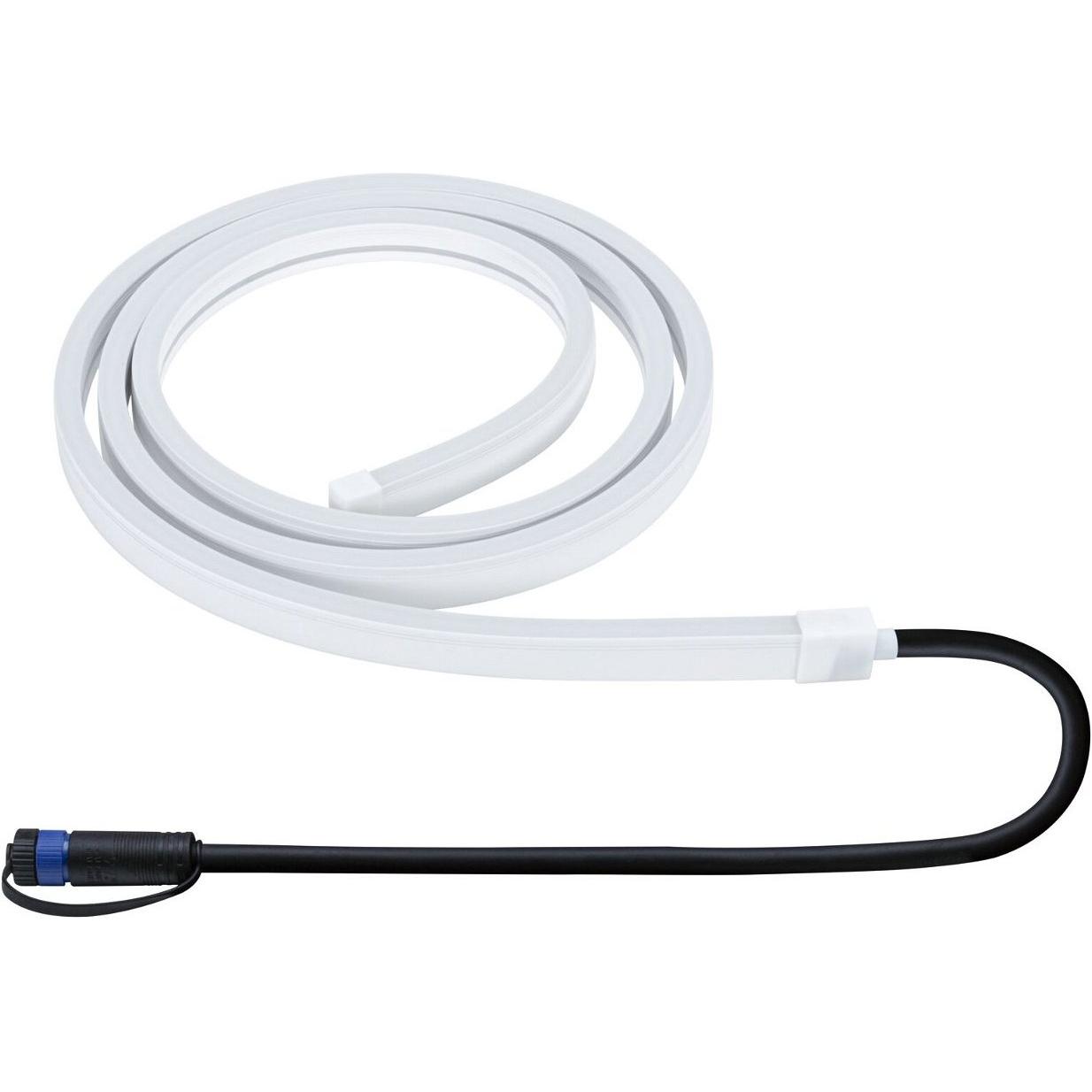 Paulmann, LED Streifen, Outdoor Plug & Shine Stripe Smooth (Warmweiss, 200 cm, Outdoor)