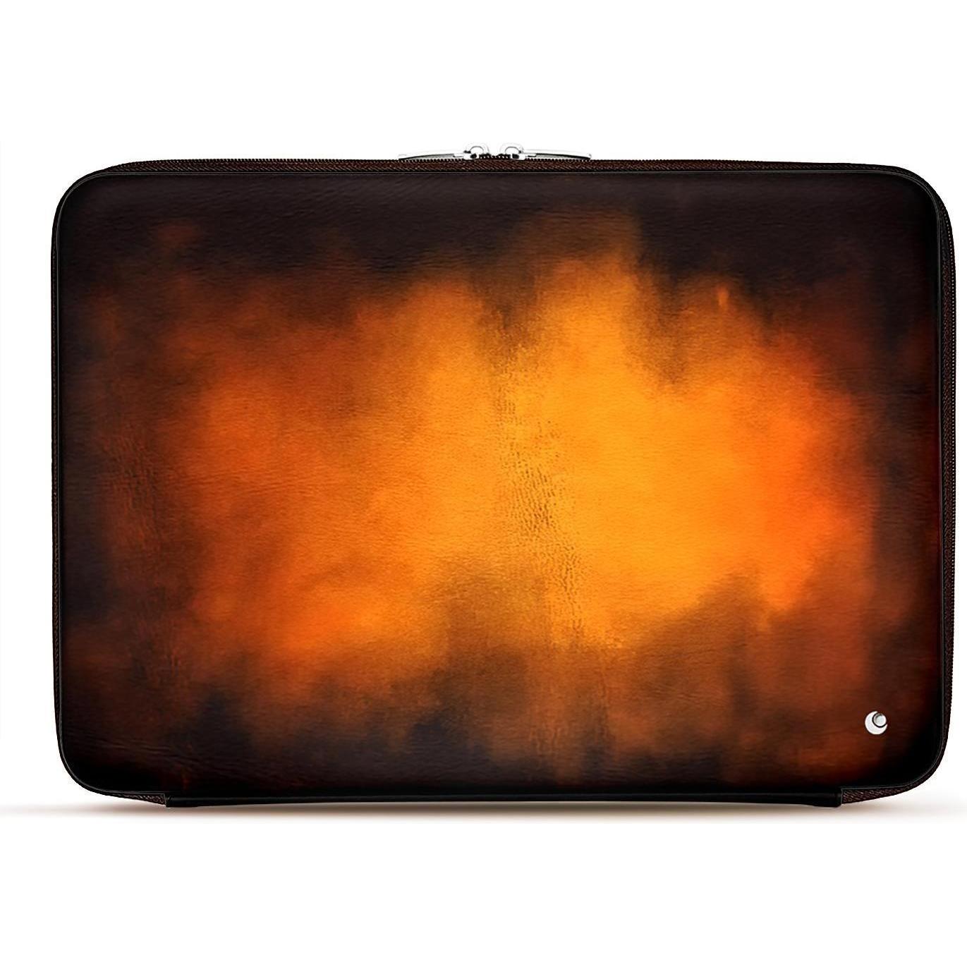 Thumbnail - Noreve Lederhülle, Notebooktasche, Violett