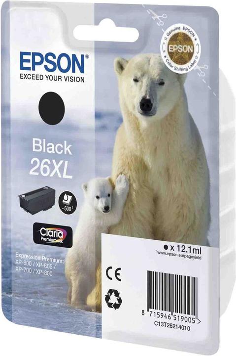 Produktbild Epson 26XL Claria Premium (BK)