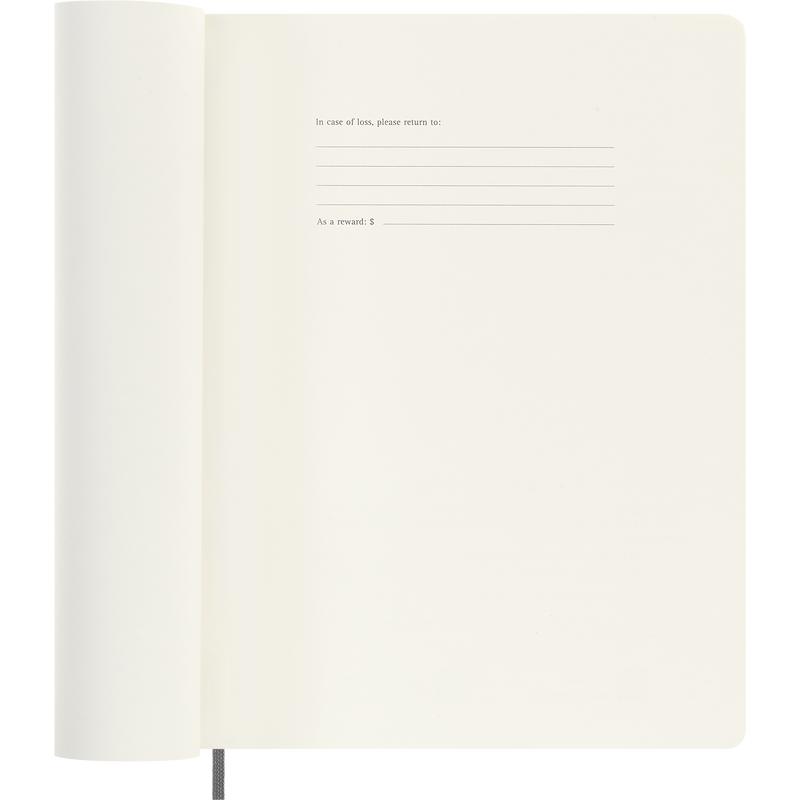 Moleskine, Quaderni + Bloc notes, Smart NB foderato XL SC Swrz (19 x 25 cm, Righe, Copertina morbida)