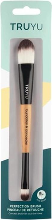 Actual product image QVS Double Ended Perfection Brush (Foundation)