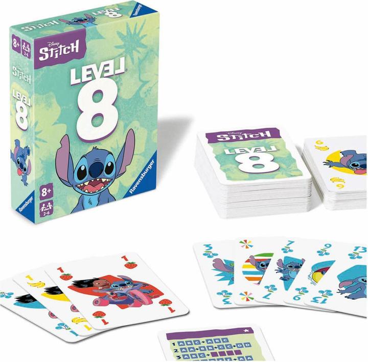 Actual product image Ravensburger 24700 - Disney Stitch Level 8 - The popular card game for 2-6 players and (Multilingual)