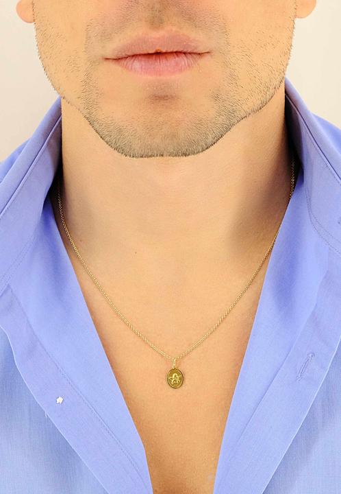 Image du produit Muau Pendant angel yellow gold 750, 17x9mm (Or jaune 750/18K)