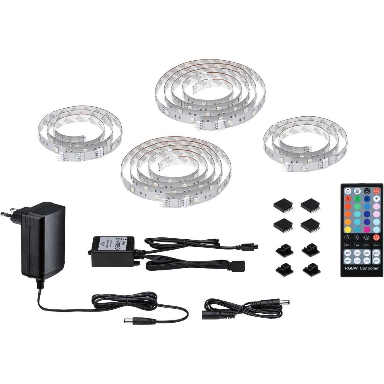Paulmann, LED Streifen, MaxLED 250 Stripe Set (Warmweiss, 428 cm, Indoor)