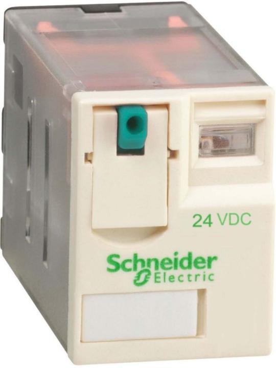 Produktbild Schneider Electric 8 pin plug in relay 24 dc coil, 12A DPDT