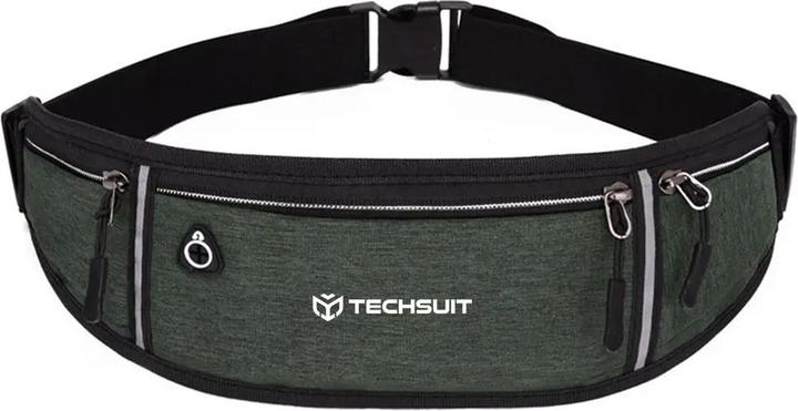 Immagine prodotto Techsuit - Waist Bag (CWB3) - with Belt for Recreational Activity, Fitness - Green