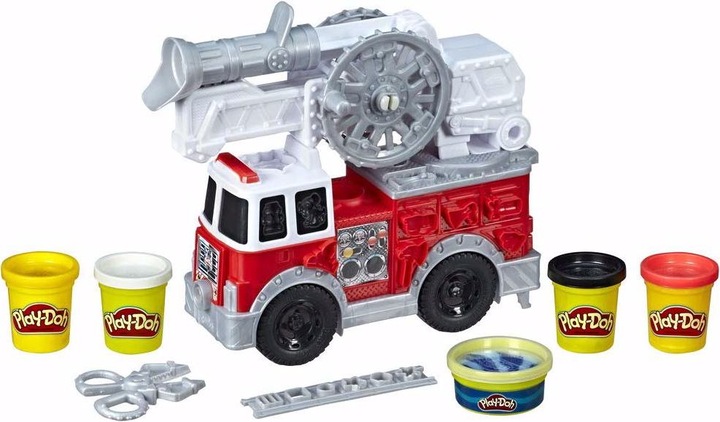 Actual product image Play-Doh Fire engine