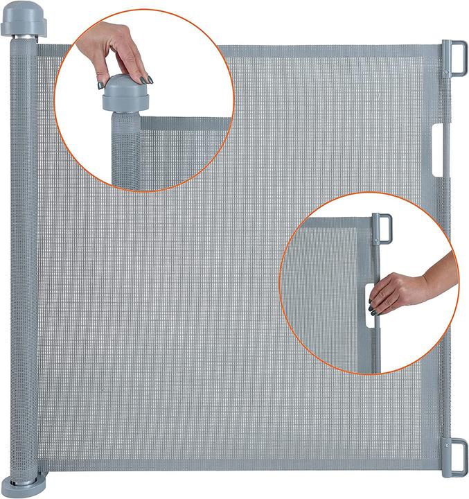 Produktbild Estexo Absperrgitter,grau