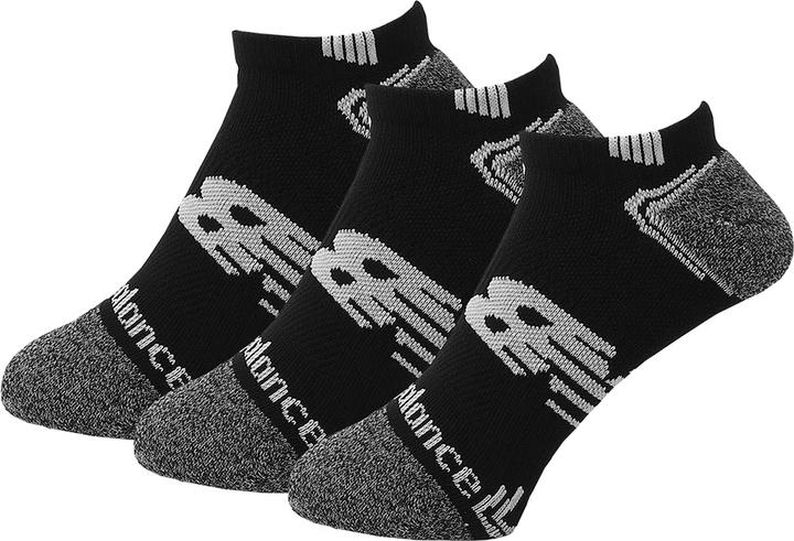 Actual product image New Balance NB No Show Run Sock 3 Pair (M)