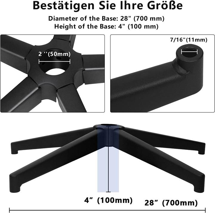 Actual product image Baasha Foot cross