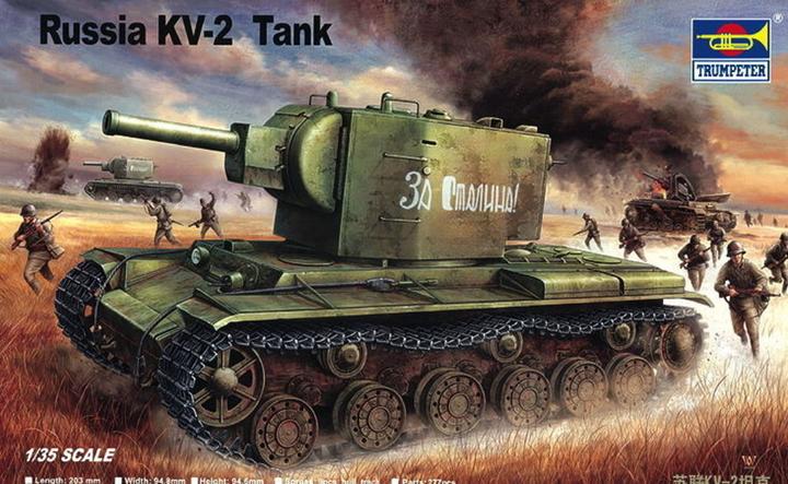 Produktbild Trumpeter Russischer Panzer KV-2