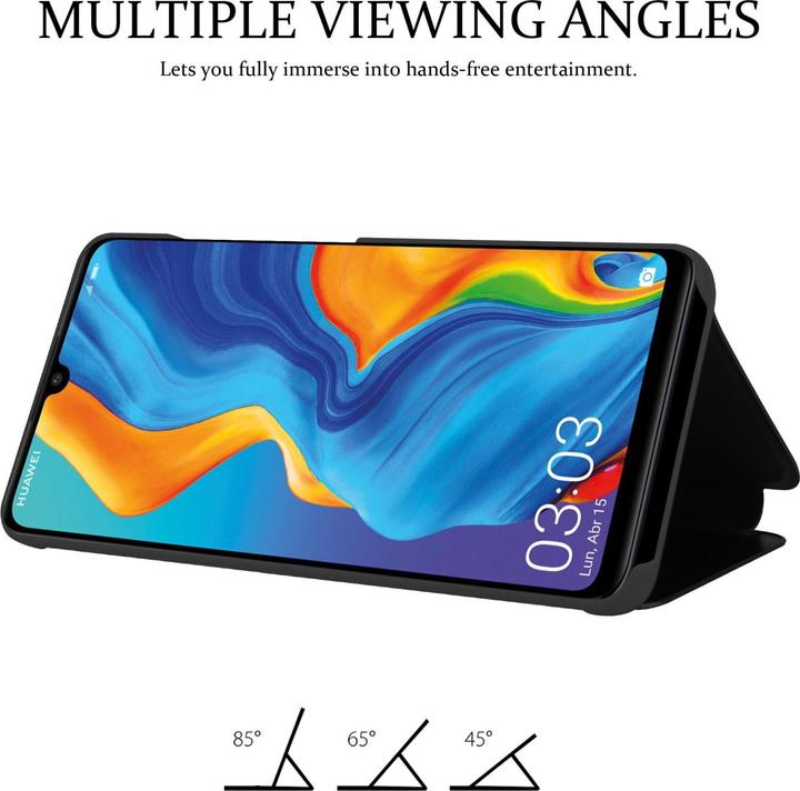 Immagine prodotto Cadorabo Custodia a libro Smart View Mirror per Huawei P30 LITE (Huawei P30 Lite)