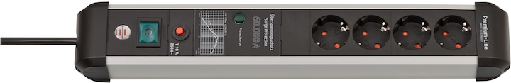 Actual product image Brennenstuhl Premium Protect-Line (4 x, CEE 7/7, 3 m)