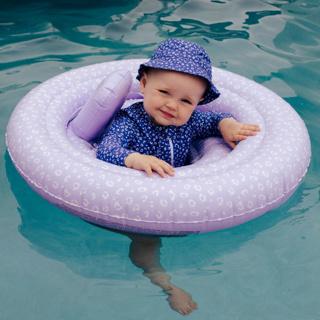 Productafbeelding Swim Essentials Babyzwemzitje 01 jaar Paars Luipaard
