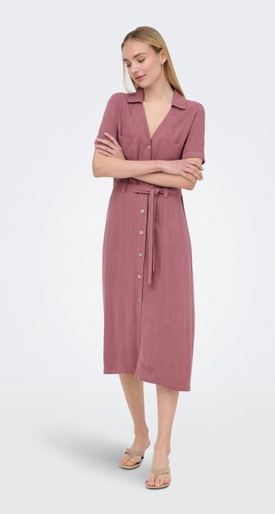 Image du produit Only ONLSIESTA Langes Kleid Hemdblusenkleid (M)