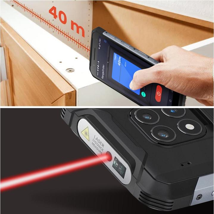 Image du produit Hammer Construction (128 Go, Noir, 6", Double SIM hybride + eSIM, 4G)