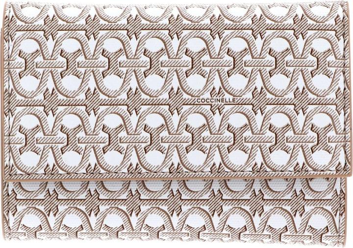 Actual product image Coccinelle Metallic Coated Monogram Wallet
