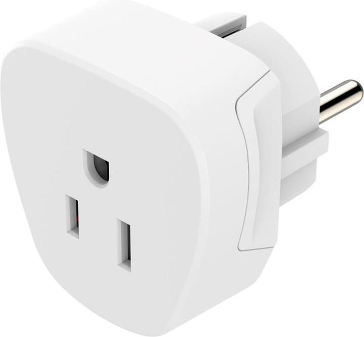 Immagine prodotto Hama Adattatore da viaggio tipo A e tipo B, a 3 pin, per i dispositivi di America e Canada