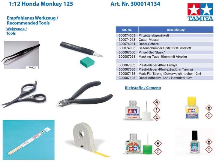 Image du produit Tamiya Honda Monkey 125