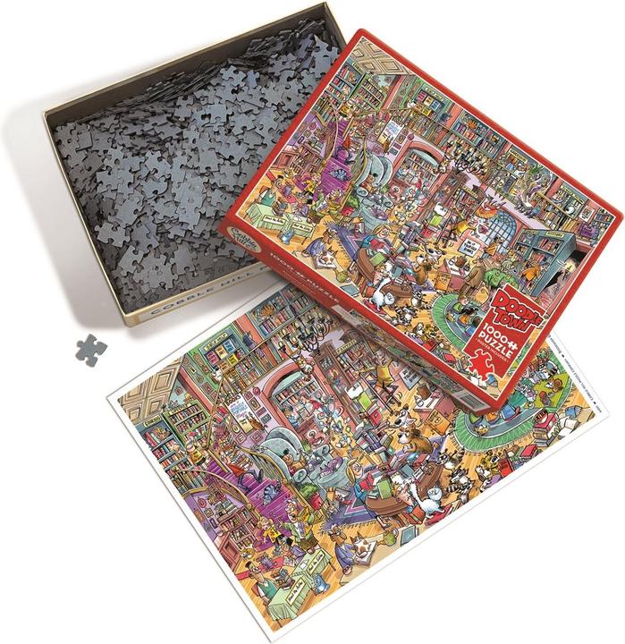 Actual product image Cobble Hill Verrückter Buchladen 1000 Teile (1000 pieces)