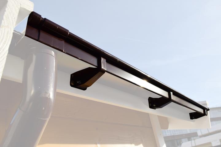 Weka Holzbau Box gutter set weka size 1, brown