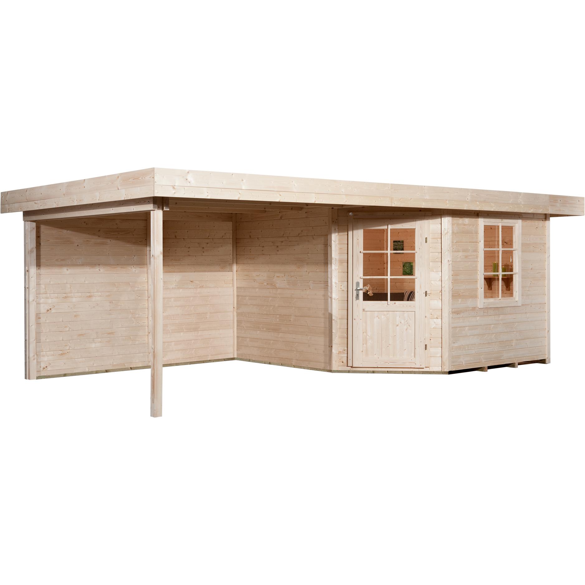 Weka Holzbau, Gartenhaus + Gartenschrank, 209 Gr. 1