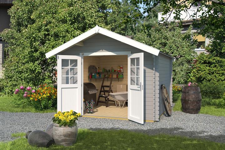 Produktbild Weka Holzbau 209 Gr. 3 300 x 300 cm lichtgrau