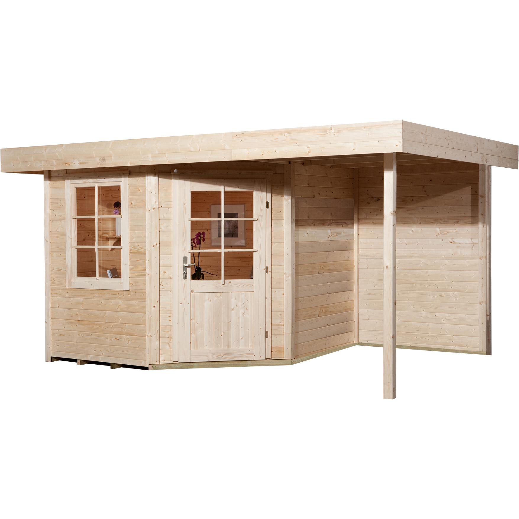 Weka Holzbau, Gartenhaus + Gartenschrank, 209 Gr. 1