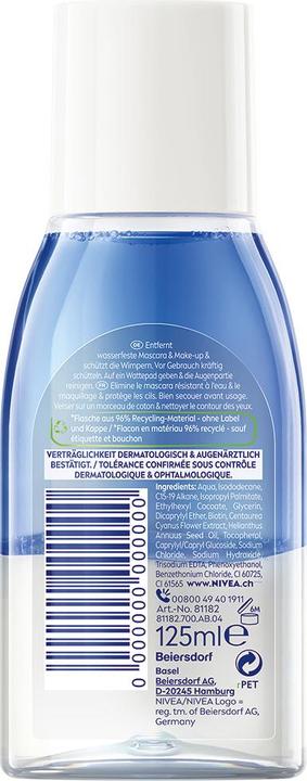 Produktbild NIVEA Augen Make-up Entferner Multipack 6 x 125 ml (Make-Up Entferner, 125 ml)