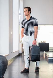 Image du produit Bestlife Laptop-Rucksack ORION Kunststoff schwarz bis 35,8 cm (14,1 Zoll)