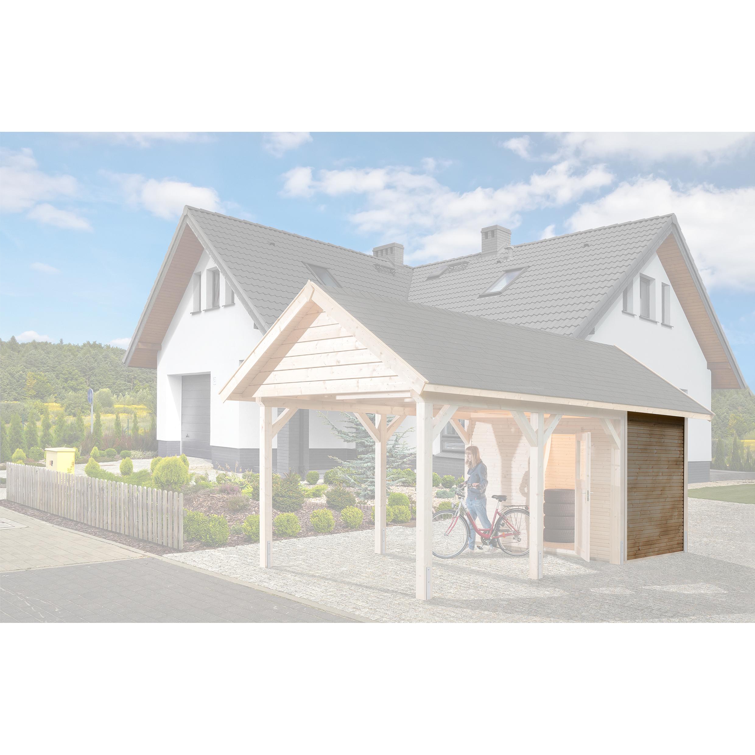 Weka Holzbau, Carport + Garage, Seitenwand wekaLine für Carports