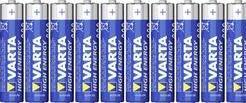 Productafbeelding Varta Vermogen met lange levensduur (10 Pcs., AAA, 1240 mAh)