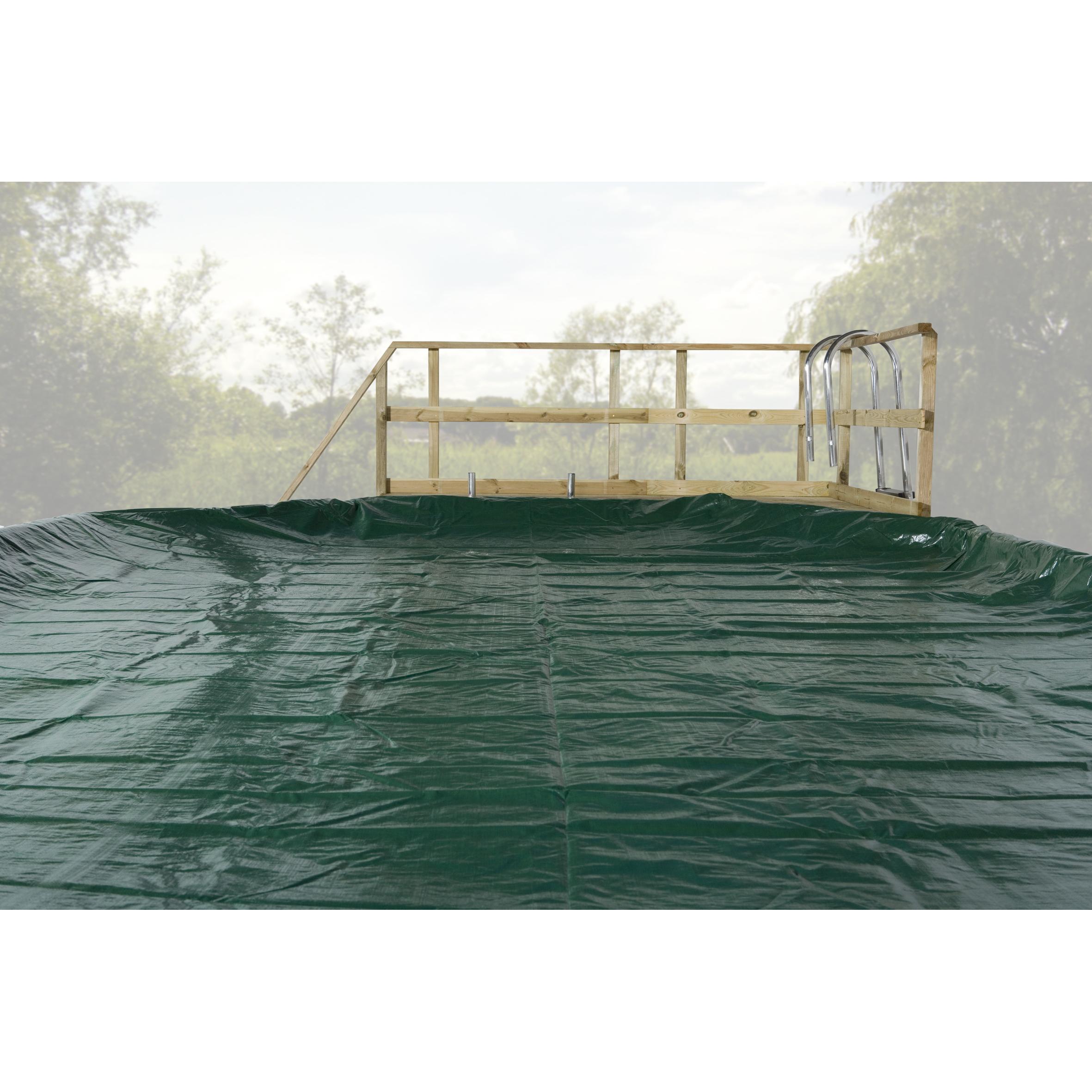 Weka Holzbau, Pool Zubehör, gewebeverstärkte Abdeckplane für 594
